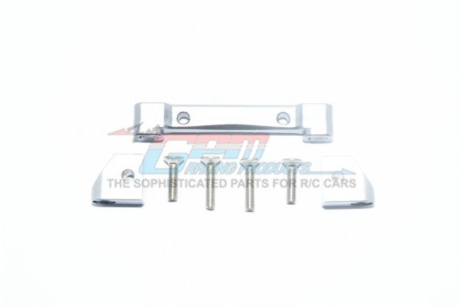 Gpm GT009 Aluminum Rear Lower Suspension Mount Traxxas 1/10 4wd Ford Gt4-tec 2.0 / 4-tec 3.0 93054 Gun Silver