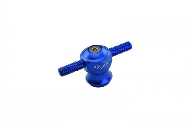 Gpm BR005 Aluminum Front Tie Rods With Stabilizer For C Hub Team Losi 1/10 Baja Rey Desert Truck Los03008 Blue
