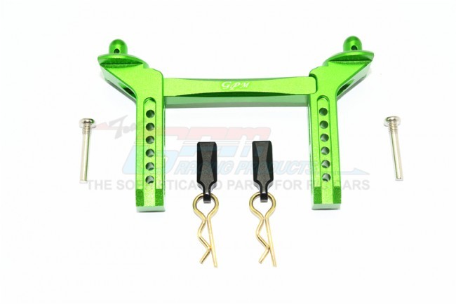 Gpm TRX4201F Aluminum Front Body Mount & Post Trx4 Defender Trail Crawler Green