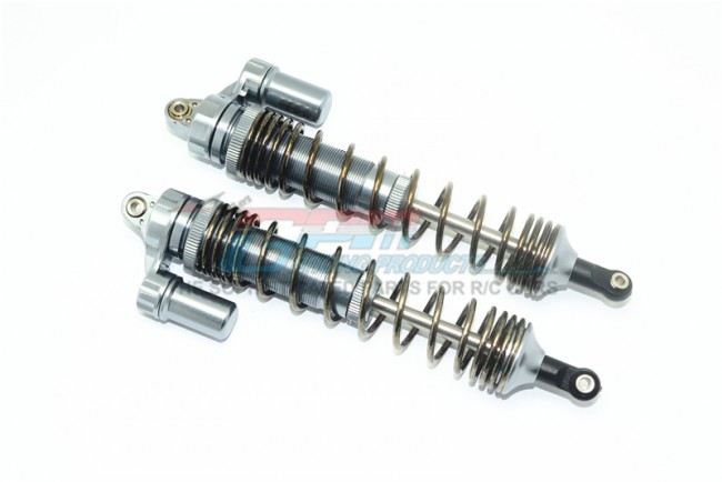 Gpm UDR135F/L Aluminum Front L-shape Spring Damper 135mm 1/7 Unlimited Desert Racer Pro-scale 4x4-85076-4 Gun Sivler