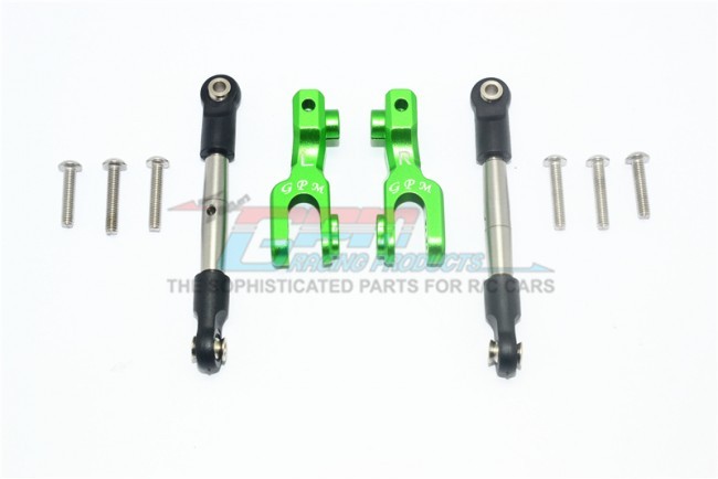 Gpm UDR312FS Aluminum Front Sway Bar & Stainless Steel Linkage 8596 Traxxas 1/7 Unlimited Desert Racer Pro-scale 4x4-85076-4 Green