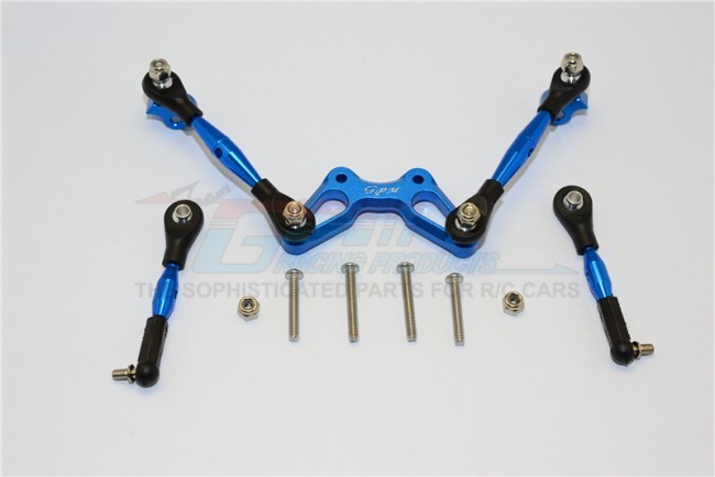 Gpm MYT049 Tie Rods Design Stabilizer For Front C Hub Axial 1/18 Yeti Jr Ax90052 Blue