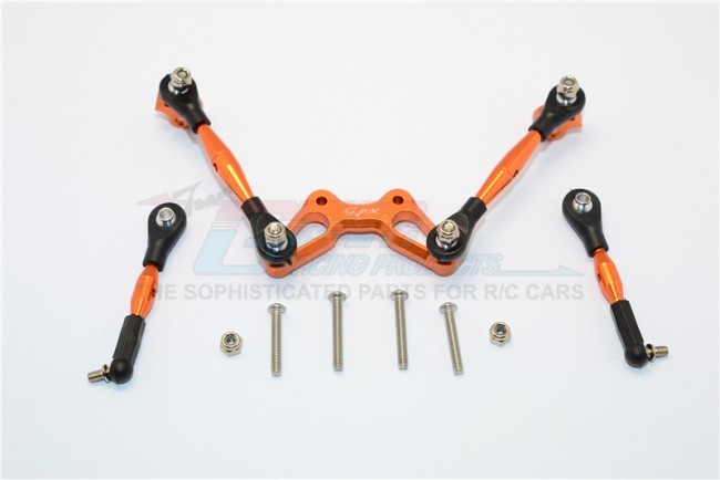 Gpm MYT049 Tie Rods Design Stabilizer For Front C Hub Axial 1/18 Yeti Jr Ax90052 Orange