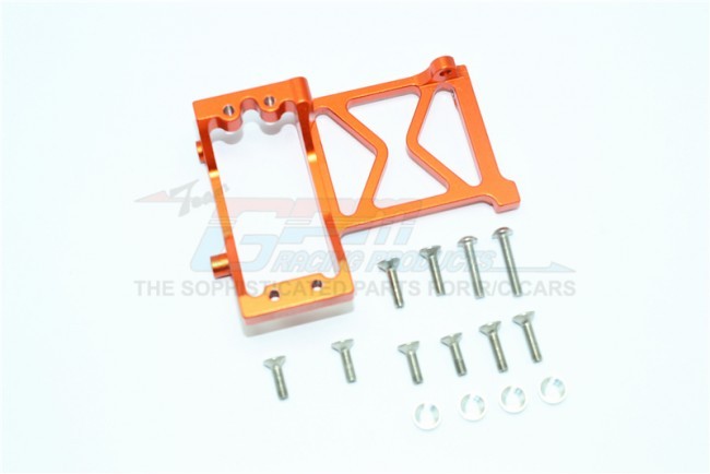 Gpm VEN024 Aluminum Servo Mount  Hpi 1/10 Venture Toyota Fj Cruiser Orange