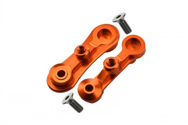 Gpm BR048A Aluminum Stabilizing Mount For Steering Assembly Losi 1/10 Baja Rey Desert Truck Los03008 Orange