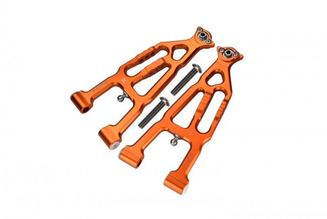 Gpm BR055 Aluminum Front Lower Suspension Arm Losi 1/10 Baja Rey Desert Truck Los03008 Orange