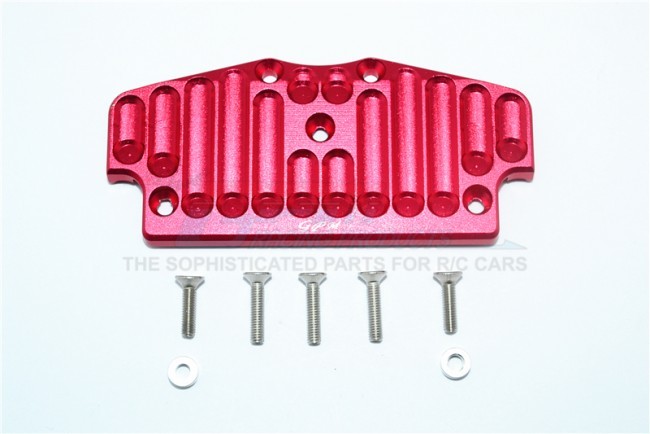 Gpm Gpm CC331F Aluminium Front Bumper Mount 1/10 Rc Tamiya Cc-01 Red