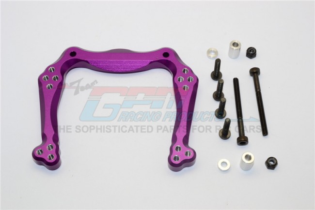 Aluminium Front Shock Tower Traxxas Craniac Purple