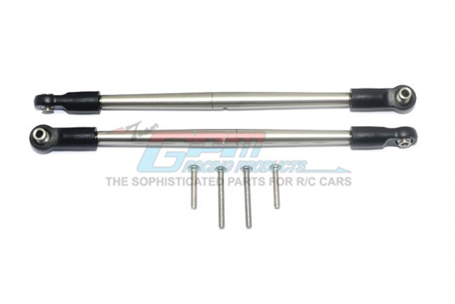 Gpm Er2162s/2-oc Stainless Steel 304 Front/rear Turnbuckle For Steering  Traxxas-1/10 E-revo Vxl 86086-4 