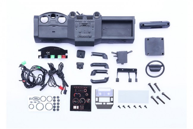 Central Control Interior For Traxxas 1/10 Trx-4 Defender D90 