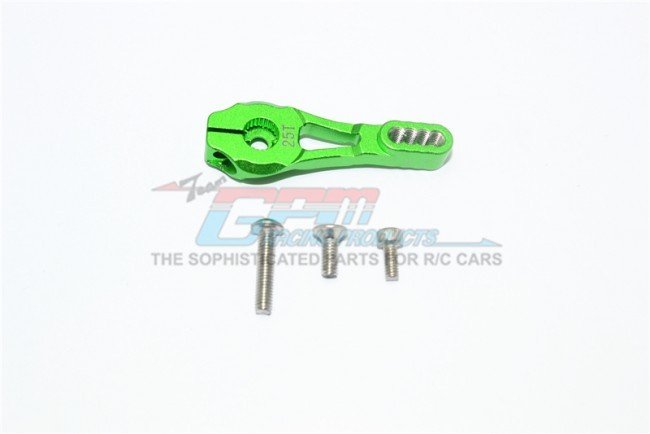 Aluminum Servo Horn 25t (4 Positioning Holes) 1/10 Traxxas 1/10 Trx4 Defender Trail Crawler Green