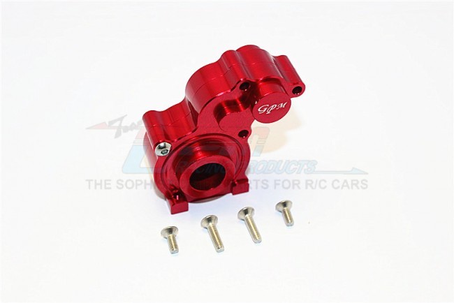 Gpm SCX038 Alloy Center Transmission Case Axial Scx-10 Honcho Red