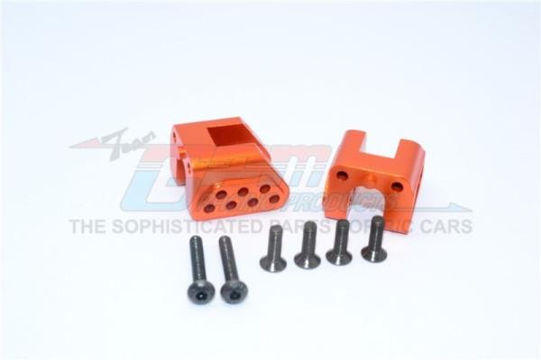 Gpm YTL009 Aluminium Rear Upper Chassis Link Parts  Mount 1/8 Rc Axial Yeti Xl Monster Buggy Orange