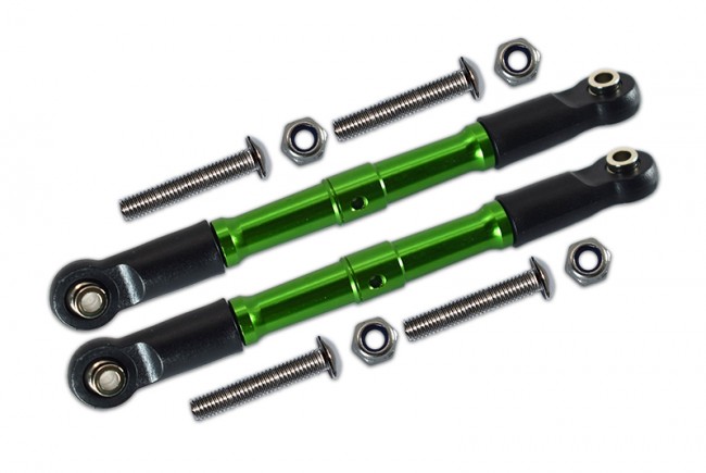 Gpm RK162 Aluminum Front Turnbuckle For Steering Losi Rc 1/10 Rock Rey Los03009t1/t2 Green