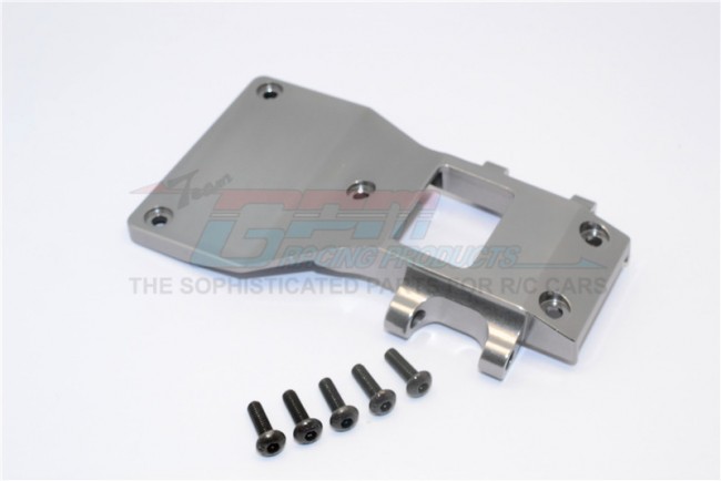 Gpm CC054M Alloy Front Lower Arm Plate 1/10 Tamiya Cc01 Chassis Gun Silver
