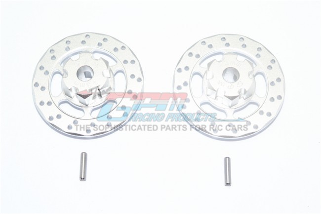 Gpm UDR010D+3MM Aluminum +3mm Hex With Brake Disk 8569  Traxxas 1/7 Unlimited Desert Racer Silver