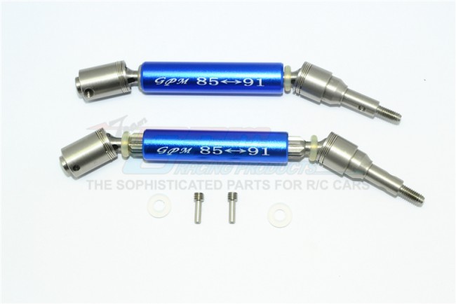 Gpm SXO1280FHA Stainless Steel 304+aluminum Front Cvd Drive Shaft Traxxas Xo-01 Blue