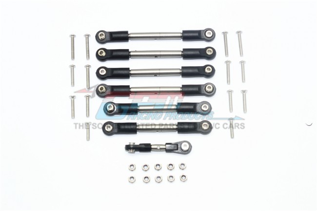 Gpm XO160S-OC-BEBK Stainless Steel Thickened Tie Rods  Traxxas Xo-01 