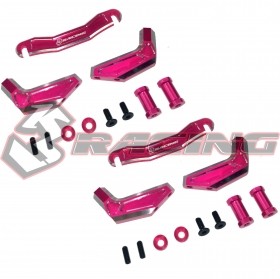 3racing SAK-D4836 Aluminum Battery Tray 1/10 Rc Sakura D4 Awd Rwd Drift Car Pink