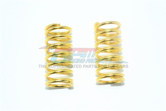Gpm ER2085F/R/SP-GD Spare Springs 2.6mm (coil Length) For Shocks Traxxas 1/10 E-revo Vxl 86086-4 Gold