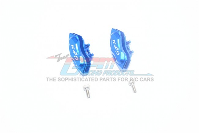 Gpm GT006 Aluminum Front/rear Brake Caliper Traxxas 1/10 4wd Ford Gt4-tec 2.0 Blue