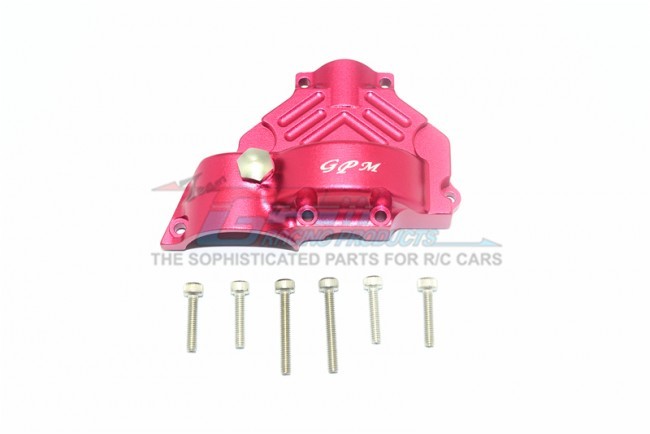 Gpm MYT038GCA Aluminum Center Main Gear Cover Axial Racing 1/18 4wd Electric Yeti Jr Red
