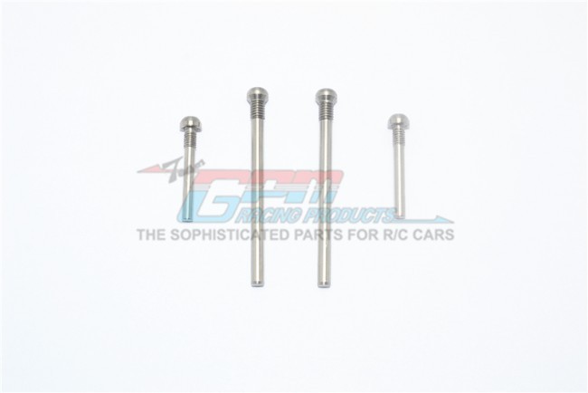 Gpm FL056AS-OC Stainless Steel Top Threaded Screws For Rear Lower Arm X-rider 1/8 Flamingo 