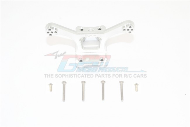 Gpm RK028 Aluminum Front Shock Tower 1/10 4wd Rock Rey Bruchless Rock Racer Los03009t1/t2 Silver