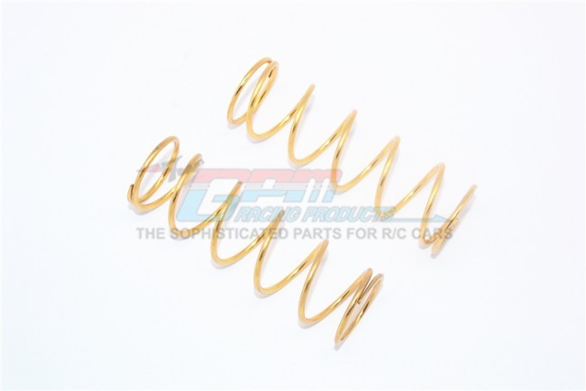 Gpm TXMSF/R/SPGD-GD Spare Springs (gold) For Front/rear Dampers 1/10 4wd Maxx Monster Truck 89076-4 