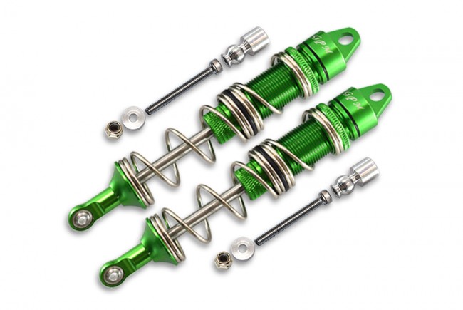 Gpm MAK135RAA Aluminum Rear Double Section Spring Dampers 135mm 4wd Kraton 6s Blx Ara106040t1 1/8 Notorious 6s Ara106044t2 1/8 4wd Outcast 6s Blx Ara106060 Green