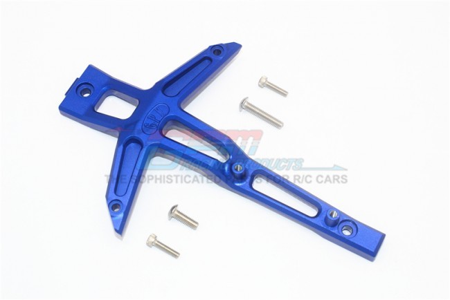 Gpm TXMS048C Aluminum Front Chassis Brace 1/10 Rc Traxxas Maxx Monster Blue