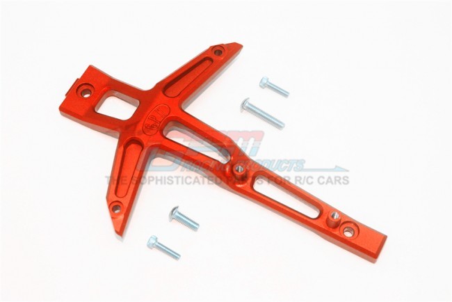 Gpm TXMS048C Aluminum Front Chassis Brace 1/10 Rc Traxxas Maxx Monster Orange